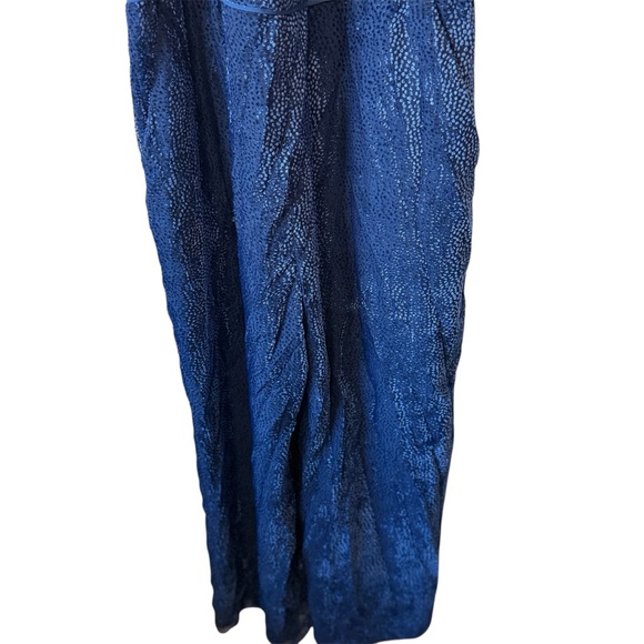 Anthropologie Elevenses Sz 14 Elegant Navy Jumpsuit - Picture 10 of 10